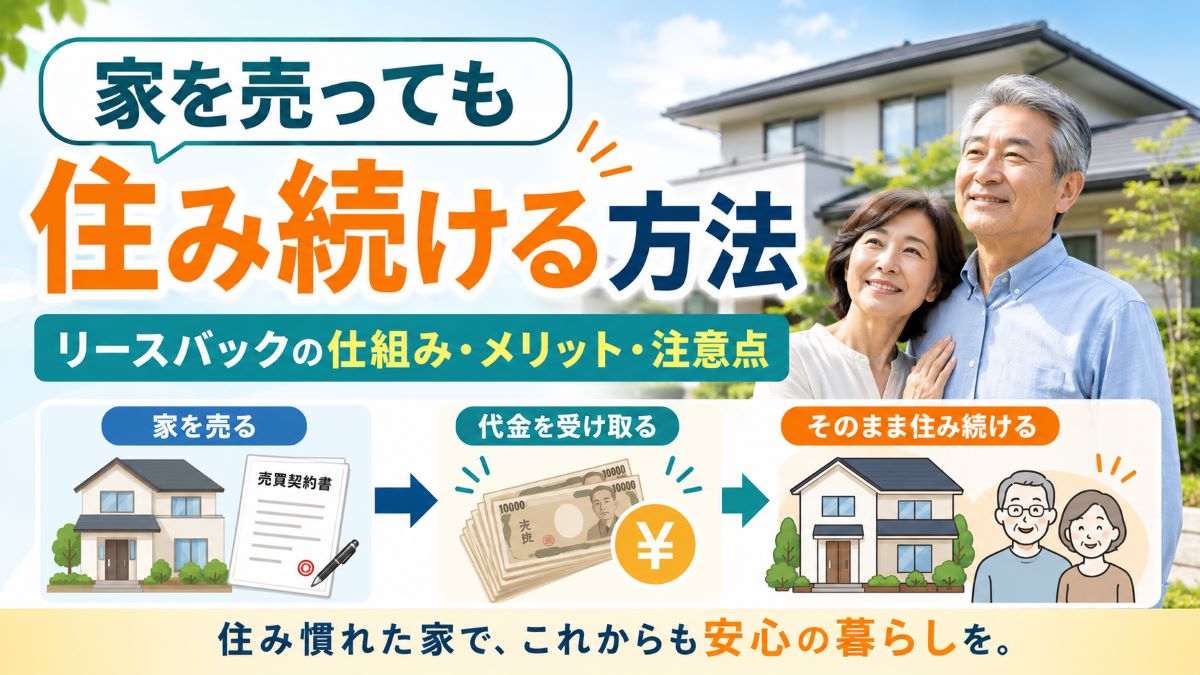 家を売っても住み続ける方法